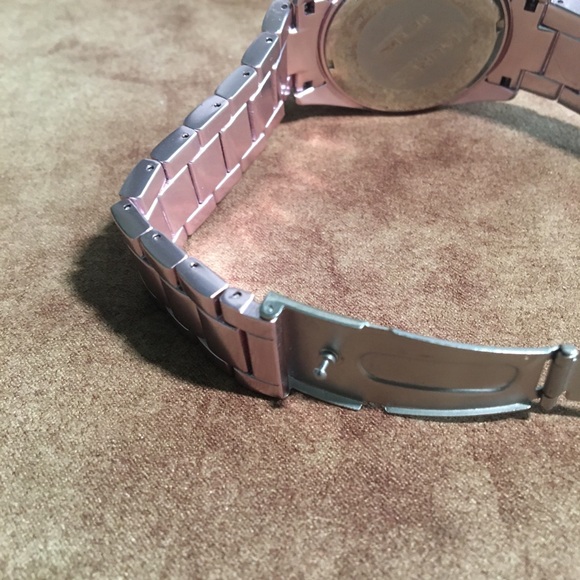 HAUREX “INK” AUTHENTIC ALUMINUM LILAC COLOR DESIGN WATCH - Picture 9 of 16